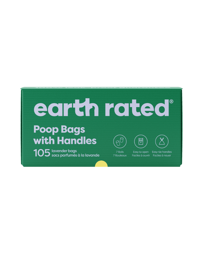 Dog Poop Bags With Handles on a Roll P4